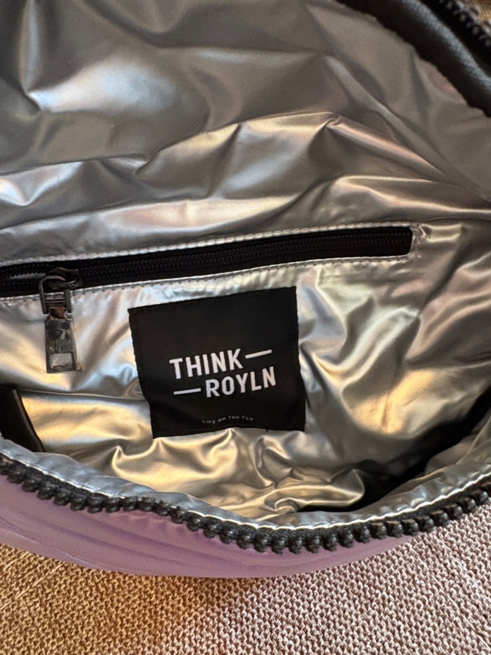 THINK ROYLN Lavender Quilted Waist/Crossbody Bag - Picture 4 of 5